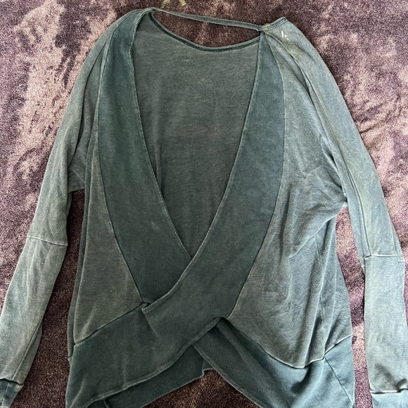 Long sleeve sweater tee - Picture 2 of 4